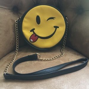 Emoji “wink” purse. Good condition, used once.